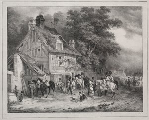 Erinnerung an die Normandie von Joseph Louis Hippolyte Bellange