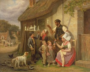Der reisende Gipsfigurenverkäufer, 1883