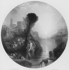 Bacchus und Ariadne, nach dem Bild in der Nationalgalerie