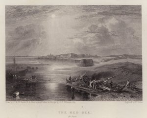 Das Rote Meer, bei Suez