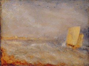 Ein Segelboot vor Deal von Joseph Mallord William Turner
