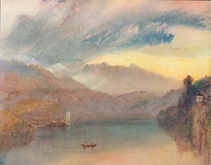 Ein Schweizer See, 1909 von Joseph Mallord William Turner