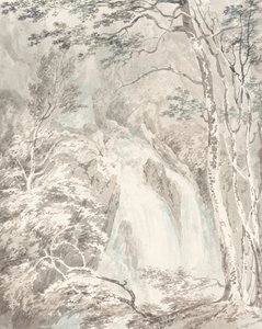 Ein Wasserfall von Joseph Mallord William Turner