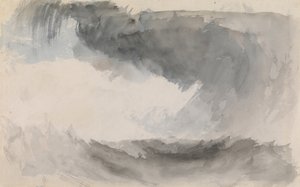 Ein Sturm auf See