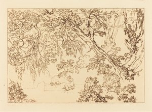 Aesacus und Hesperie von Joseph Mallord William Turner