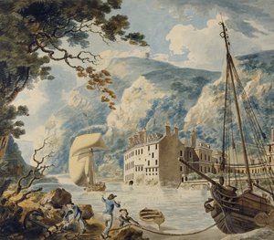 Avon Gorge und Bristol Hotwell von Joseph Mallord William Turner