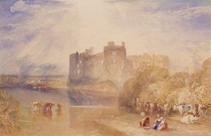 Carew Castle, Pembroke, ca. 1832 von Joseph Mallord William Turner