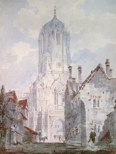 Christ Church, Oxford, 1795 von Joseph Mallord William Turner