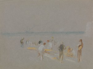 Cricket auf den Goodwin Sands von Joseph Mallord William Turner