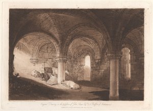 Krypta der Kirkstall Abbey von Joseph Mallord William Turner