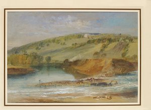 Farnley Hall, vom Zusammenfluss von Wharfe und Washburn