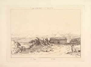 Fünfte Plage Ägyptens Liber Studiorum, Teil III, Tafel 16, 1808