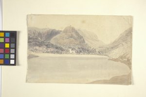 Grassmere See und Kirche