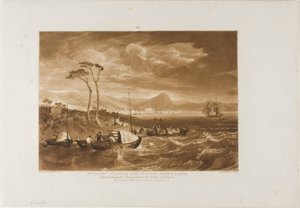 Inverary Castle und Stadt, Platte 65 aus Liber Studiorum von Joseph Mallord William Turner