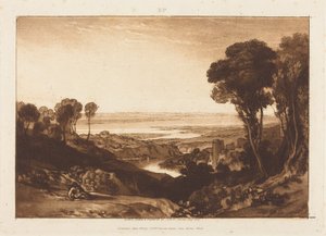 Zusammenfluss von Severn und Wye von Joseph Mallord William Turner