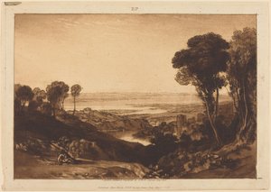 Zusammenfluss von Severn und Wye von Joseph Mallord William Turner