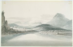 Klöntalersee, nach John Robert Cozens