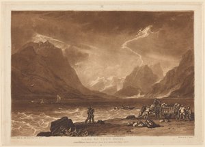 Thunersee von Joseph Mallord William Turner