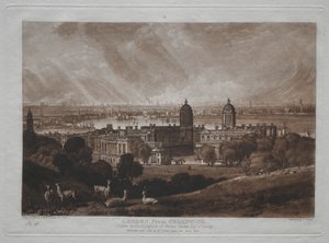 Liber Studiorum: London von Greenwich aus