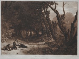 Liber Studiorum: Procris und Cephalus von Joseph Mallord William Turner