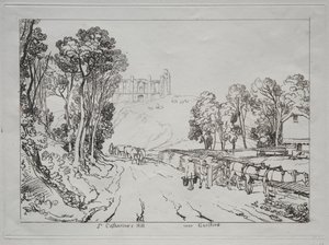 Liber Studiorum: St. Catherines Hill, bei Guilford