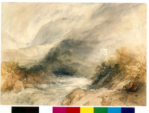 Llanthony Abbey, Monmouthshire von Joseph Mallord William Turner