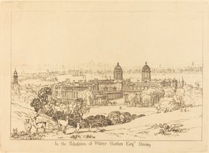 London von Greenwich aus von Joseph Mallord William Turner