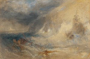 Longships-Leuchtturm, Land’s End, ca. 1834-35 von Joseph Mallord William Turner