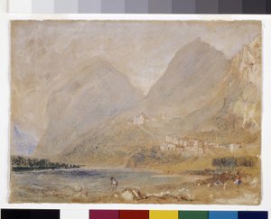 Martinswand, in der Nähe von Innsbruck von Joseph Mallord William Turner