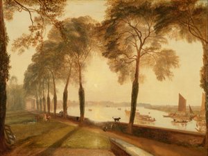Terrasse von Mortlake von Joseph Mallord William Turner