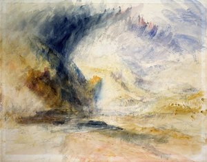 Der St. Gotthard von Joseph Mallord William Turner