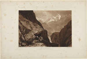 Mt. St. Gotthard von Joseph Mallord William Turner