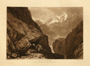 Mt. St. Gotthard von Joseph Mallord William Turner
