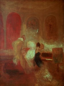 Musikparty, East Cowes Castle, Isle of Wight, 1835