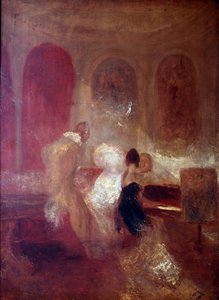 Musikparty, East Cowes Castle, um 1835