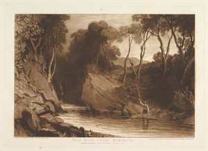 In der Nähe von Blair Athol, Schottland Liber Studiorum, Teil VI, Platte 30, 1. Juni 1811 von Joseph Mallord William Turner