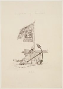 Nr. 0567 Häfen von England, Entwurf für die Titelseite eines Buches, 1825 von Joseph Mallord William Turner