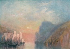 Am Rhein, ca. 1825 von Joseph Mallord William Turner