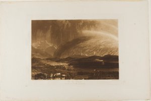 Torfmoor, Schottland, Tafel 45 aus Liber Studiorum von Joseph Mallord William Turner