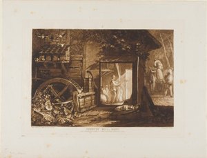 Pembury Mühle, Kent, Platte 12 aus Liber Studiorum