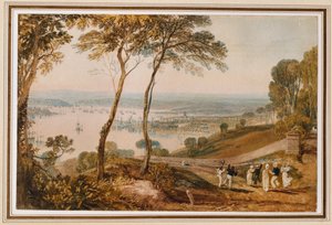 Plymouth Dock, von nahe Mount Edgecumbe von Joseph Mallord William Turner