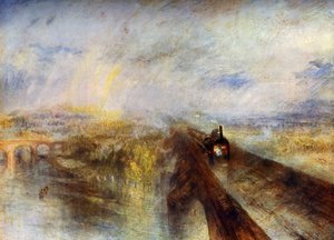 Regen, Dampf und Geschwindigkeit - die Great Western Railway, um 1844, 1912 von Joseph Mallord William Turner