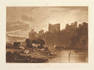 River Wye Liber Studiorum, Teil X, Tafel 48, 23. Mai 1812 von Joseph Mallord William Turner