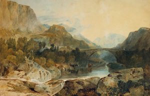 Rosthwaite-Brücke, Borrowdale, ca. 1802