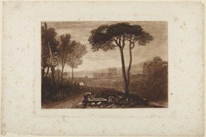 Szene in der Campagna von Joseph Mallord William Turner