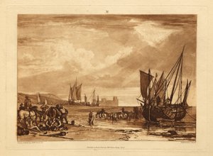 Szene an der französischen Küste von Joseph Mallord William Turner