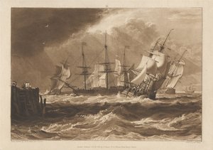 Schiffe in einer Brise von Joseph Mallord William Turner