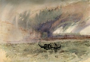 Sturm auf den Lagunen, ca. 1830, 1934 von Joseph Mallord William Turner