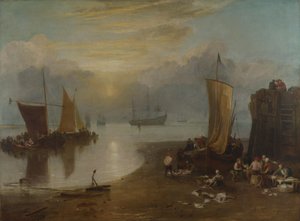 Sonnenaufgang durch Dunst, ca. 1807 von Joseph Mallord William Turner