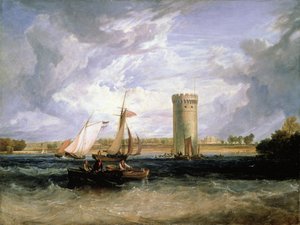 Tabley, der Sitz von Sir J.F. Leicester Bt.: Windiger Tag